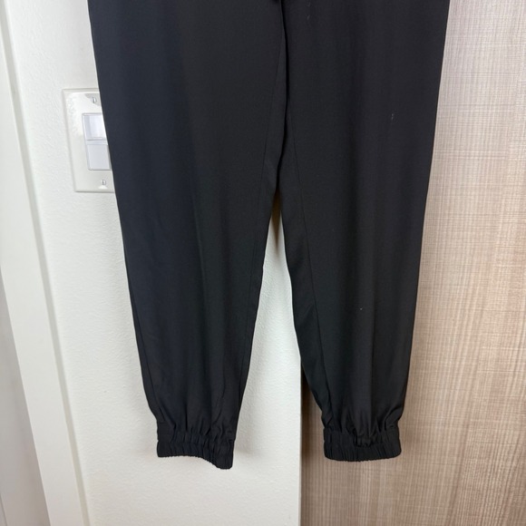 Lillysilk Black Elastic Waist Silk Jogger - Picture 5 of 11